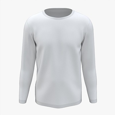 Sweatshirt Men 01 White