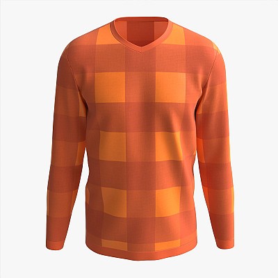 Sweatshirt Men 03 Orange