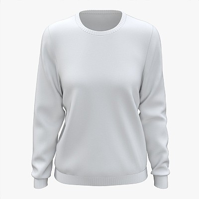 Sweatshirt Women 01 White