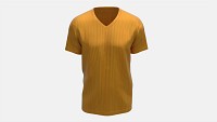 T-shirt for Men Mockup 03 Synthetic Gold