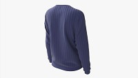 Sweatshirt for Women Mockup 01 Wool Blue