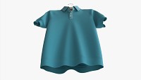 Short Sleeve Polo Shirt for Men Mockup 01 Hanging