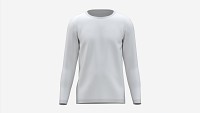 Sweatshirt for Men Mockup 01 White