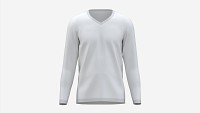 Sweatshirt for Men Mockup 02 White