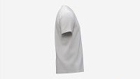 T-shirt for Men Mockup 02 Cotton White