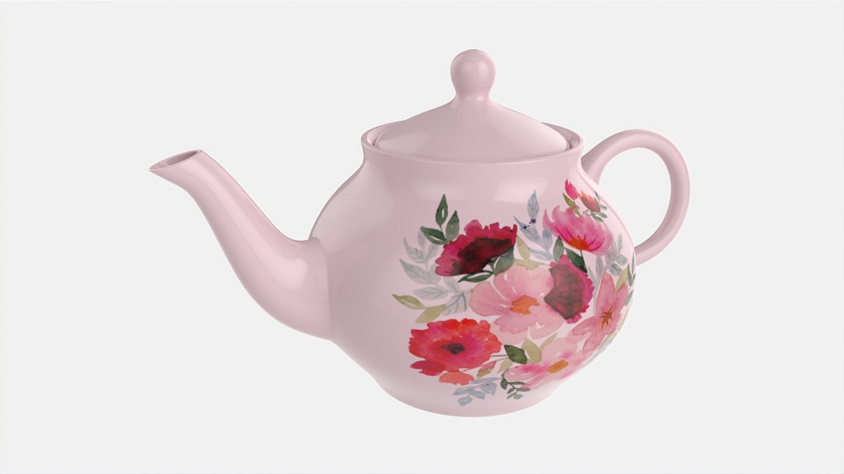 Classic Ceramic Teapot 03