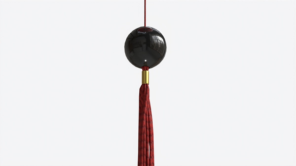 Oriental Traditional Hanging Silk Lantern 01