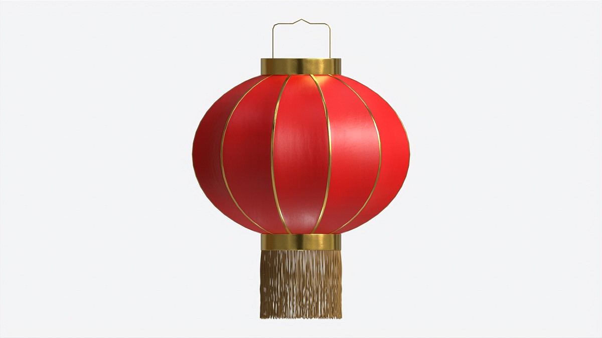 Oriental Traditional Hanging Paper Lantern 03