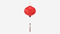 Oriental Traditional Hanging Silk Lantern 02