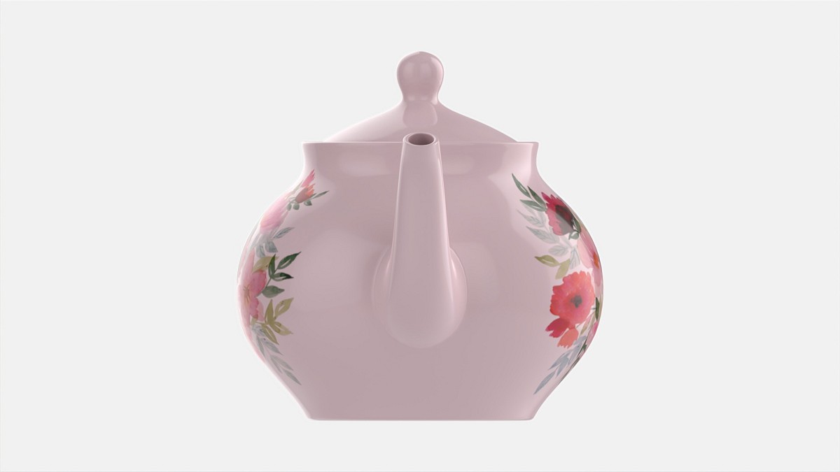 Classic Ceramic Teapot 03