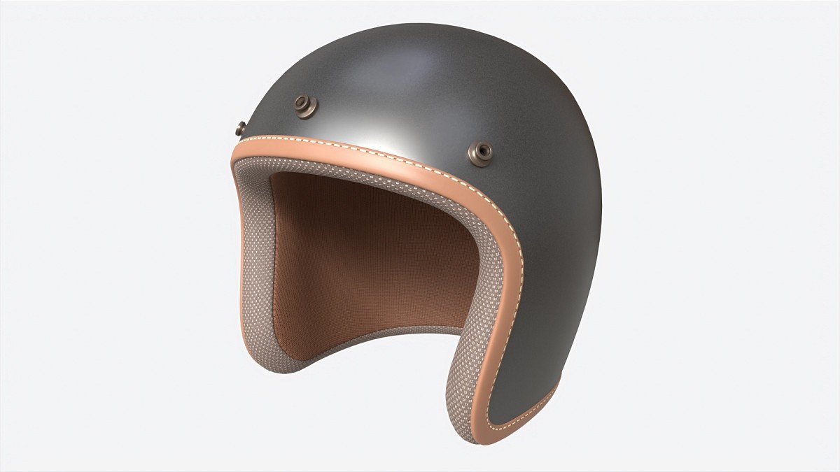 Open Face Vintage Scooter Helmet