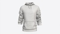 Hoodie with Pockets for Men Mockup 02
