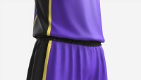 Basketball Uniform Set Purple