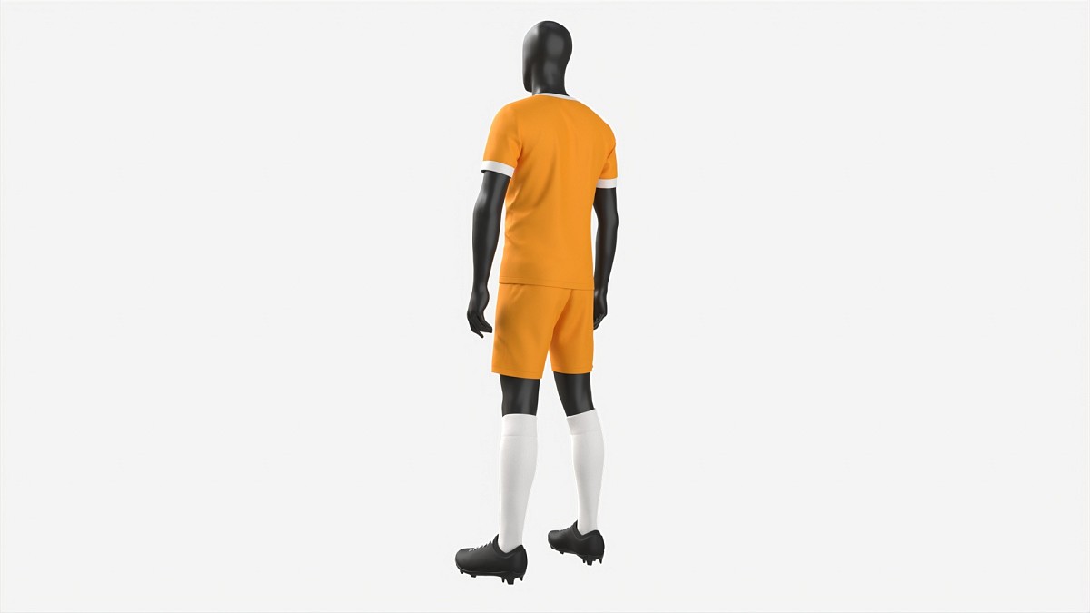 Male Mannequin in Soccer Uniform