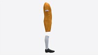 Soccer Uniform with Boots Yellow