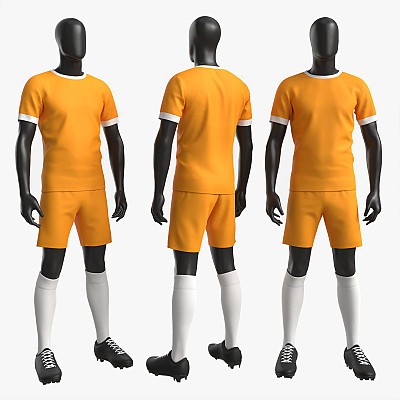 Male in Soccer Uniform