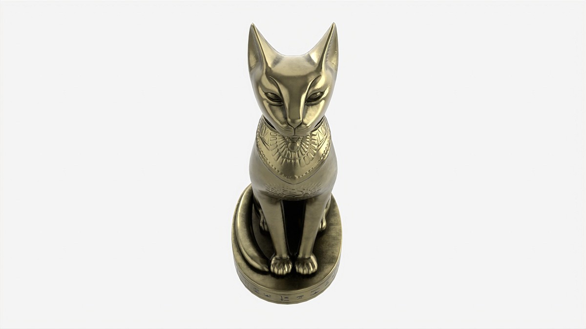 Egyptian Cat Statuette