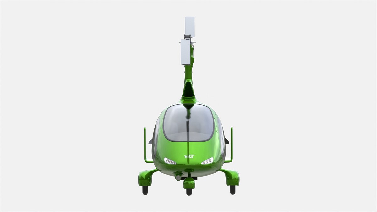 Gyroplane Autogyro Cavalon Green