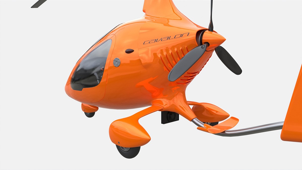 Gyroplane Autogyro Cavalon Orange