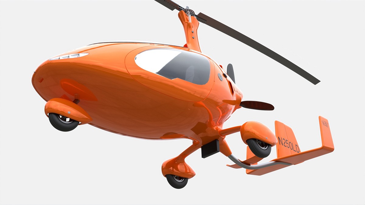 Gyroplane Autogyro Cavalon Orange