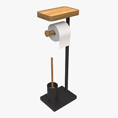 Toilet Brush Stand Paper 
