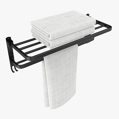 Towel Rail Rack Towels