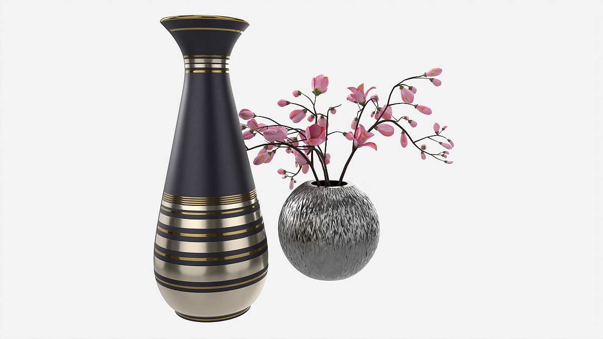 Bathroom Ceramic Vase Set