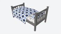 Pottery Barn Kendall Bed Single