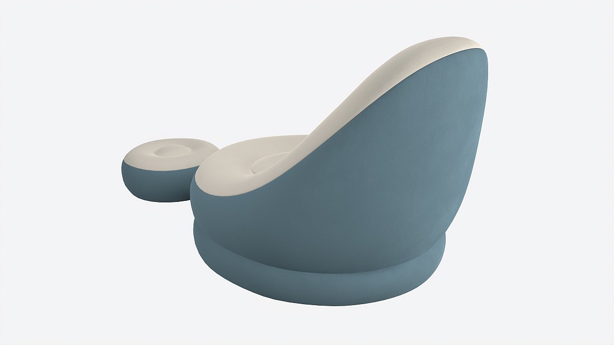 Bestway Inflatable Armchair with Footrest