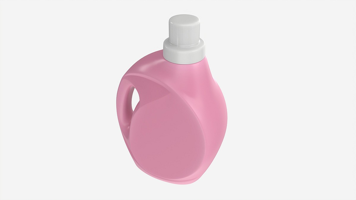 Plastic Bottle with Handle Mockup 03