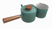 Japanese Kyusu Ceramic Teapot 02