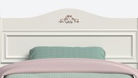 Children Bed with Decorated Headboard