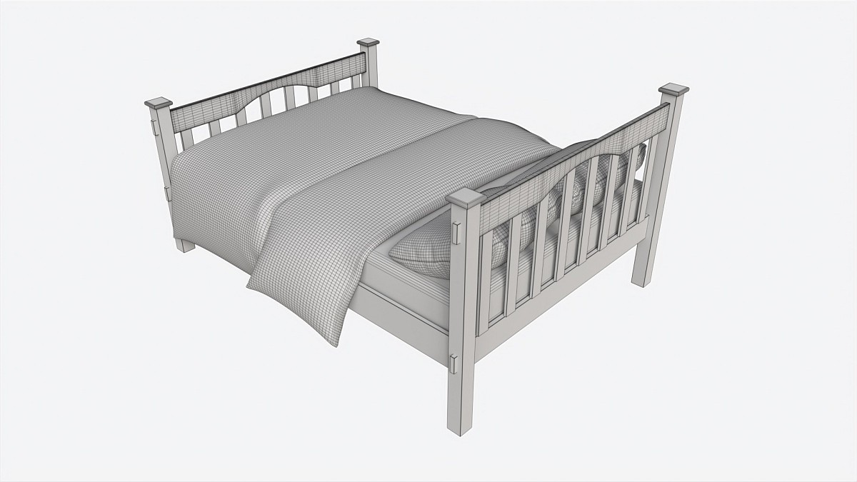 Pottery Barn Kendall Bed Double