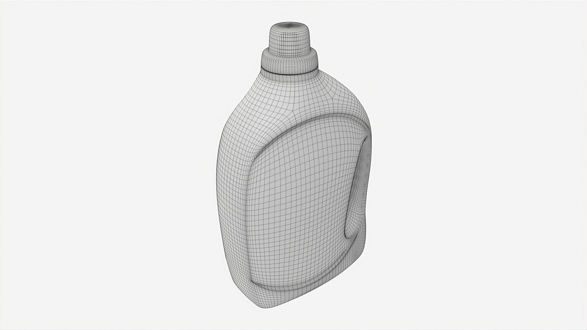 Plastic Bottle with Handle Mockup 02