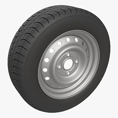 Car trailer wheel tire