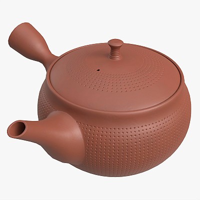 Kyusu Ceramic Teapot 01