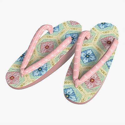 Japanese Zori Sandals 01