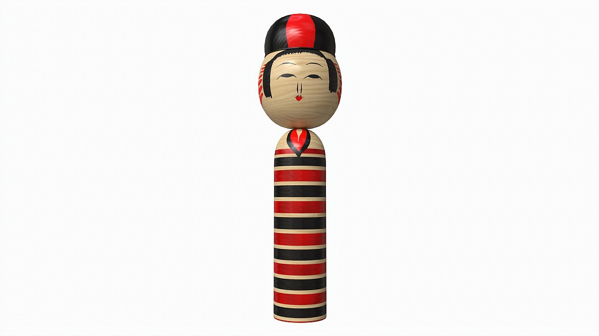 Japanese Vintage Kokeshi Doll