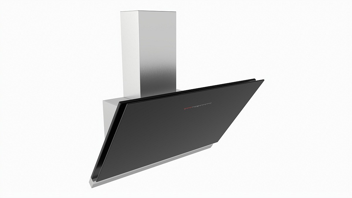 Wall-mounted Inclined Cooker Hood Large