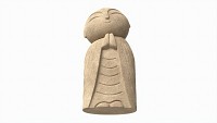 Japanese Jizo Figurine