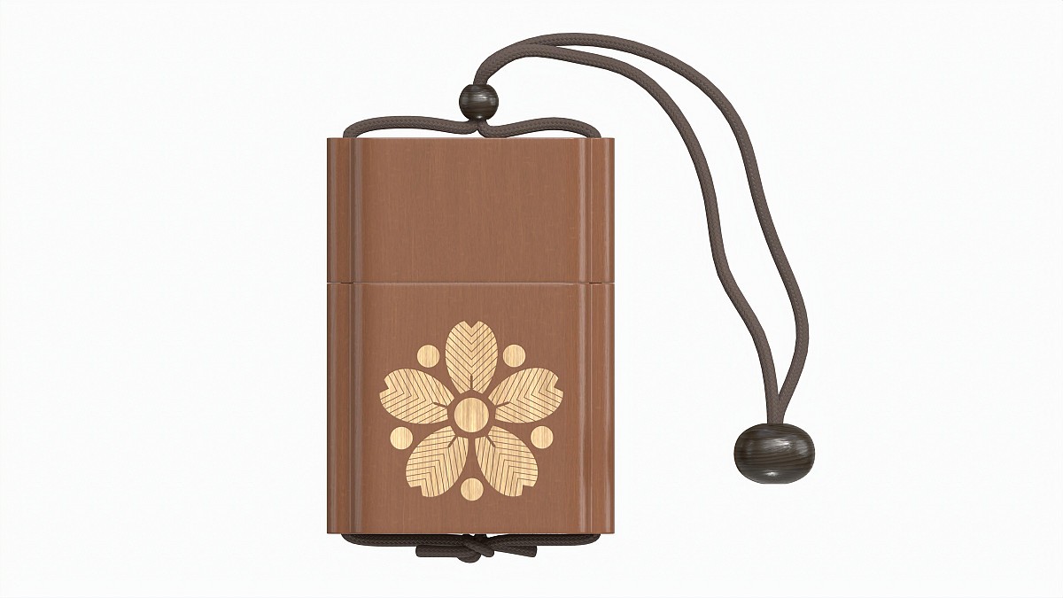 Japanese Inro Wooden Box