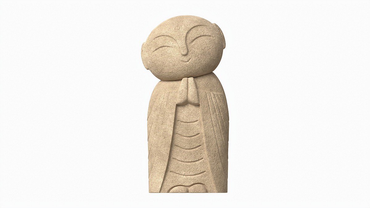 Japanese Jizo Figurine