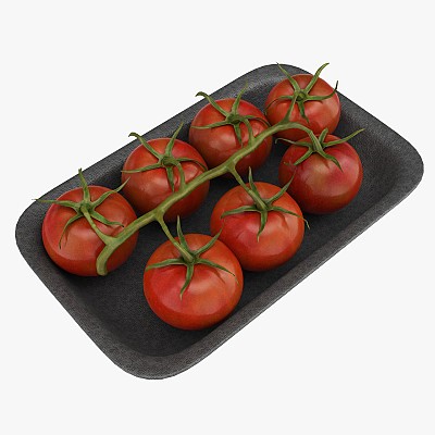 Tomatoes with tray 02