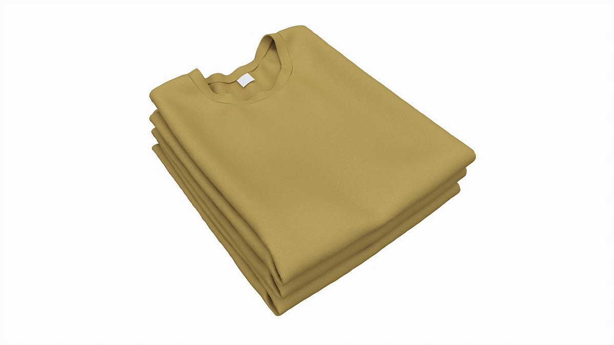Clothing Classic Men T-shirts Stacked Brown