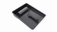 Paint roller with tray 01