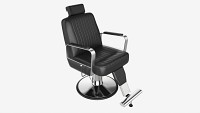 Barber Chair for Barbershop Salon Leather