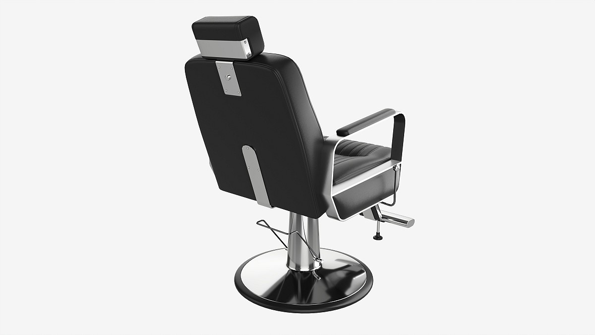 Barber Chair for Barbershop Salon Leather