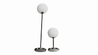 Outdoor and indoor cordless table and floor lamp set