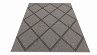 Indoor rectangle soft rug carpet grey