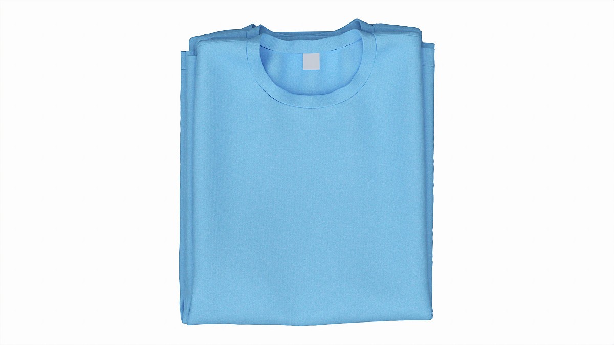 Clothing Classic Men T-shirts Stacked Blue